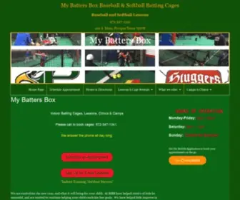 Mybattersbox.net(My Batters Box) Screenshot