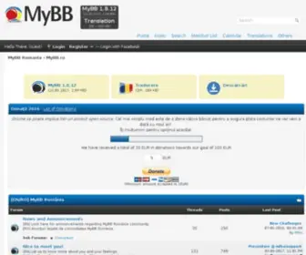 MYBB.ro(MyBB Romania) Screenshot