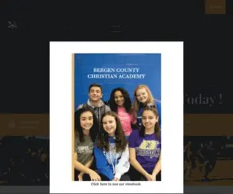 MYBcca.org(Bergen County Christian Academy) Screenshot