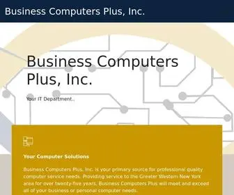 MYBCplus.com(Business Computers Plus of Lancaster NY) Screenshot