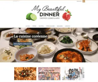 Mybeautifuldinner.com(My Beautiful Dinner) Screenshot