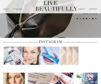 Mybeautifulobsession.com(Live Beautifully) Screenshot