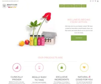 Mybeautyandgo.co.uk(Bioactive Beauty Drinks) Screenshot