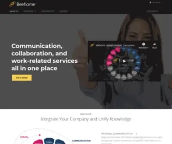 Mybeehome.com(Beehome Internal Communication) Screenshot