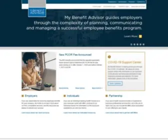 Mybenefitadvisor.com(My Benefit Advisor) Screenshot