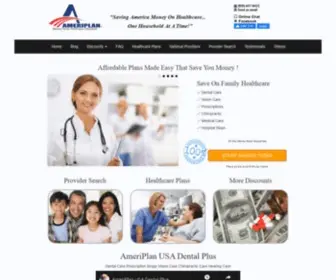 Mybenefitsplus.com(AmeriPlan®) Screenshot