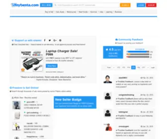Mybenta.com(Free Classified Ads and Buy & Sell Website) Screenshot