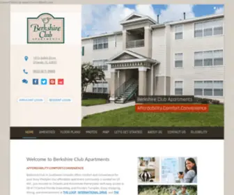 Myberkshireclub.com(Apartments in Orlando) Screenshot