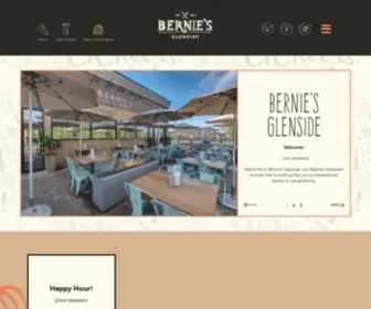 Myberniesglenside.com(Bernie's Restaurant & Bar) Screenshot