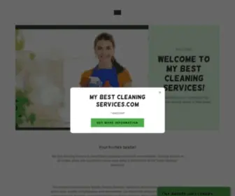 Mybestcleaningservice.com(MY BEST CLEANING SERVICES) Screenshot