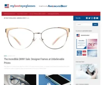 Mybesteyeglasses.com(My Best Eyeglasses) Screenshot