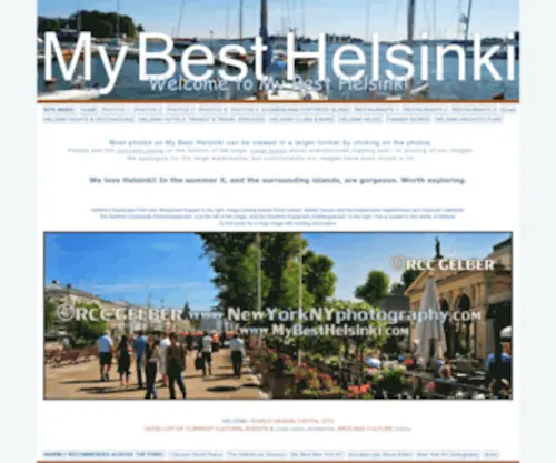 Mybesthelsinki.com(My Best Helsinki) Screenshot