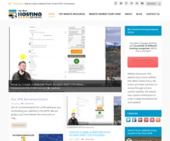 Mybesthostingreview.com(My Best Hosting Review) Screenshot