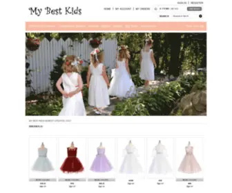 Mybestkidsdress.com(My Best Kids) Screenshot