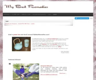 Mybestremedies.com(Mybestremedies) Screenshot