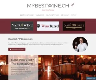 Mybestwine.ch(Home) Screenshot