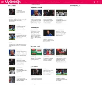 Mybets9JA.com Screenshot