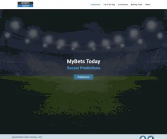 Mybetstoday.live(Soccer Predictions & Football Tips) Screenshot