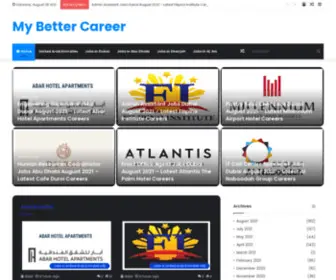 Mybettercareer.net(My Better Career) Screenshot