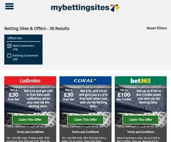 Mybettingsites.co.uk Screenshot
