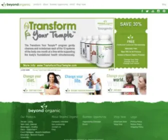 Mybeyondorganic.com(Beyond Organic) Screenshot