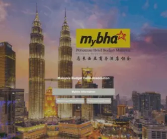 MYbha.org(Malaysia Budget Hotel Association (MyBHA)) Screenshot