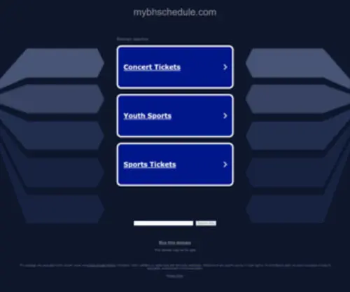MYBHSchedule.com(CVM Web) Screenshot