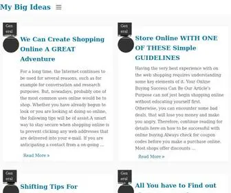 Mybigideas.info(My Big Ideas) Screenshot