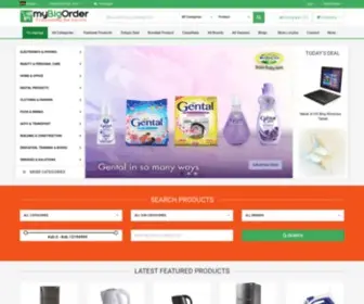 Mybigorder.com(Online shopping) Screenshot