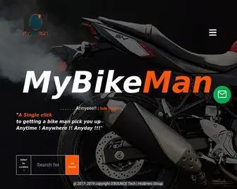 Mybikeman.com(Bike man) Screenshot