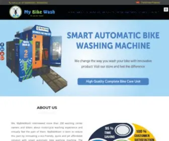 Mybikewash.com(Automatic Bike Washing Expert) Screenshot