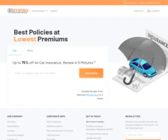 Mybimacafe.com(My Bima Insurance) Screenshot