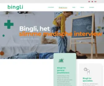 Mybingli.com(The smartest medical interview on the planet) Screenshot