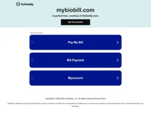 Mybiobill.com(Bio-Reference Laboratories, Inc) Screenshot