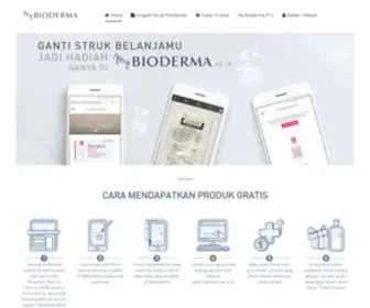 Mybioderma.co.id(Bioderma) Screenshot