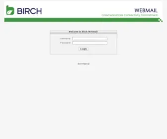 Mybirch.net(Birch Webmail) Screenshot