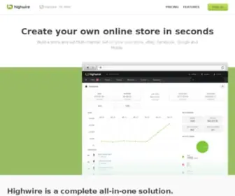 Mybisi.com(Create Your Own Online Store) Screenshot