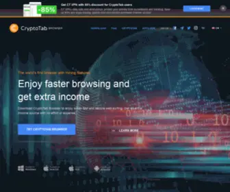 Mybitcoinads.com(CryptoTab Browser) Screenshot