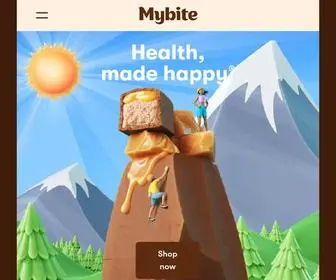 Mybite.com(Mybite Chocolate Vitamins) Screenshot