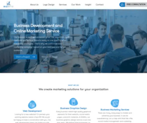 Mybizbitz.com(Managed Business Development and Online Marketing Company) Screenshot