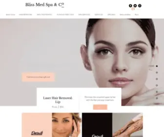 MYblissspa.com(HOME) Screenshot