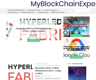MYblockchainexperts.org(MyBlockchainExperts) Screenshot