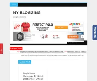 MYblogging.in(myblogging) Screenshot