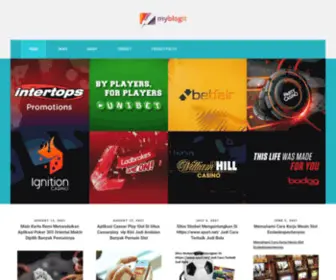 MYblogit.net(We are WordPress junkies) Screenshot
