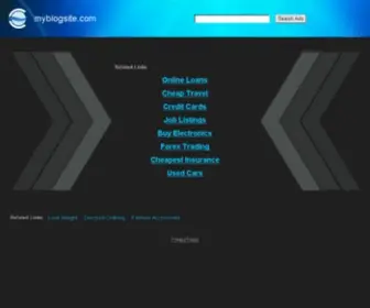 MYblogsite.com(Domain Registration and Website Hosting) Screenshot