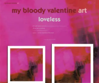 MYbloodyvalentineart.com(My bloody valentine art) Screenshot
