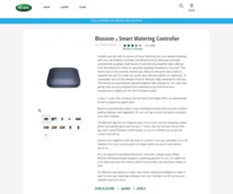 MYblossom.com(The Smart Watering Controller) Screenshot