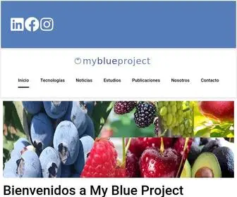 MYblueproject.com(myblueproject) Screenshot