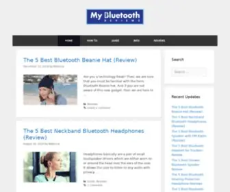 MYbluetoothreviews.com(Product Reviews & How) Screenshot