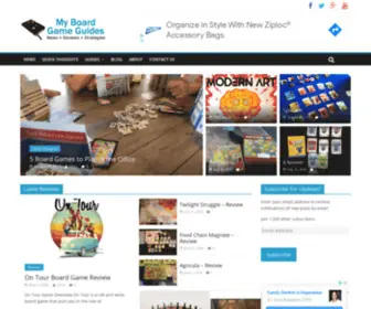 Myboardgameguides.com(My Board Game Guides) Screenshot